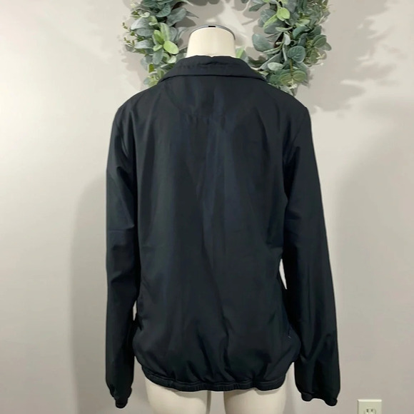 Reebok Athletic Full Zip Jacket Black and Purple M - Picture 6 of 16